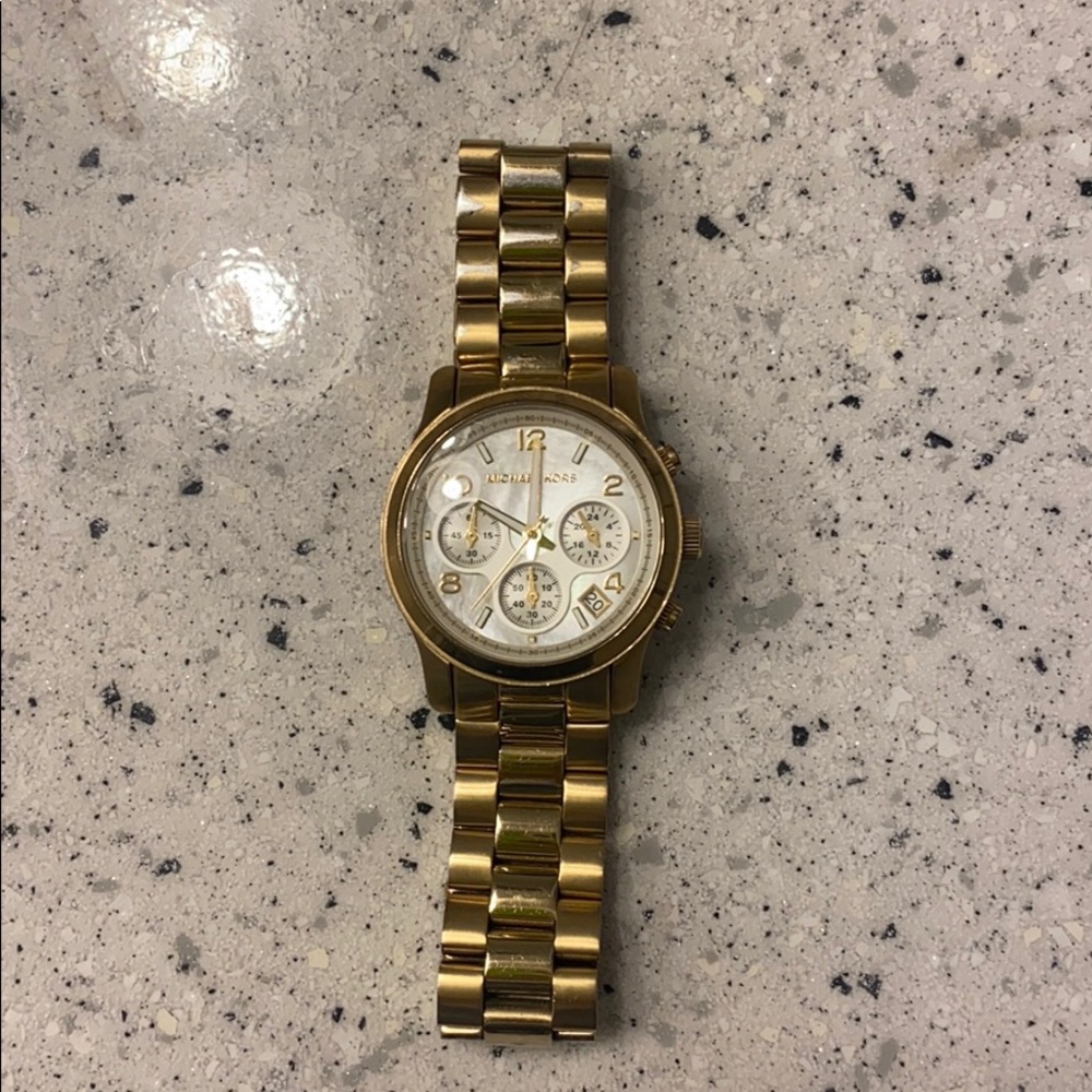 Michael Kors gold watch